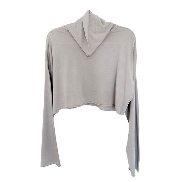 NWOT TULAROSA GREEN Terese Organic Cotton Top in Grey - Picture 2 of 4